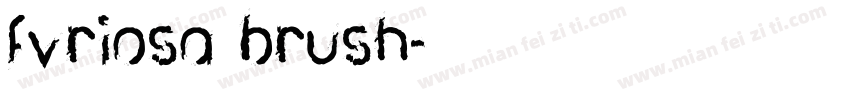 fvriosa brush字体转换
